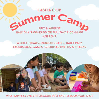 Actividad - Casita Club Summer Camp